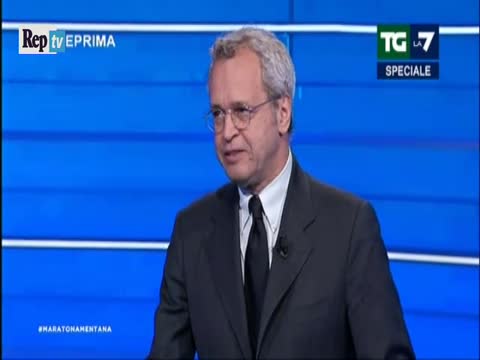 FACCIA DI CULO MONTI DA MENTANA ALL'INDOMANI DEL BREXIT. 24/GIUGNO/2016