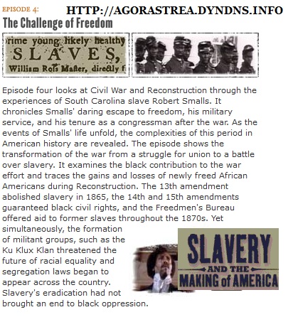 Slavery and the Making of America (PBS-Public Broadcasting Service) (Complete Four-Part, History Documentary)