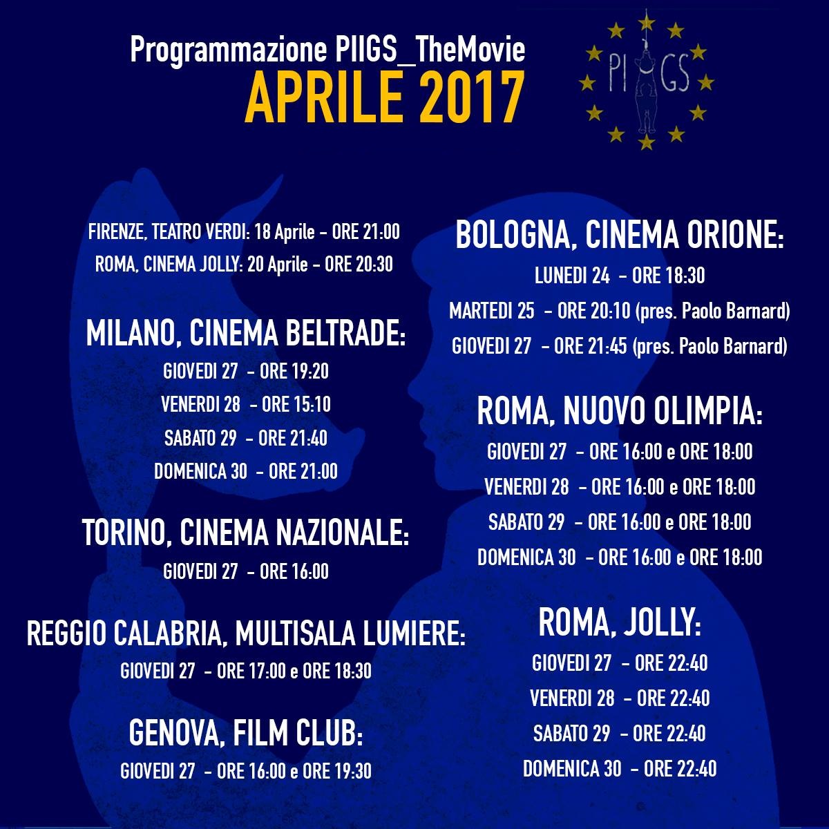 PIIGS - OVVERO COME IMPARAI A PREOCCUPARMI E A COMBATTERE L'AUSTERITY - TRAILER ESTESO 15 MINUTI - date proiezioni cinema